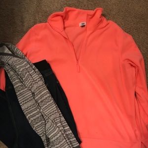 Neon Orange Old Navy Pullover Size XXL